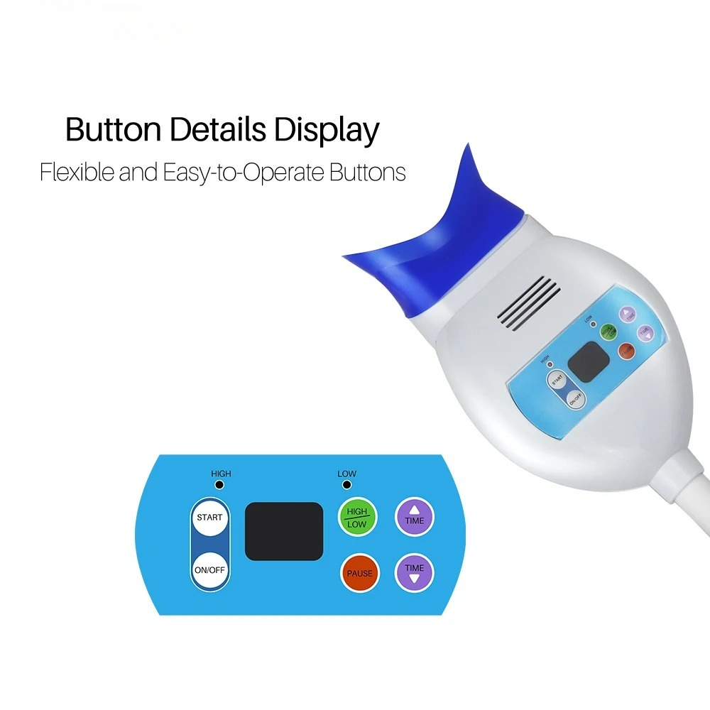 데스크탑 치아 미백 냉광기 8 LED 3색 조절 가능  - Teeth Whitening (Bleaching) 리뷰 및 가격