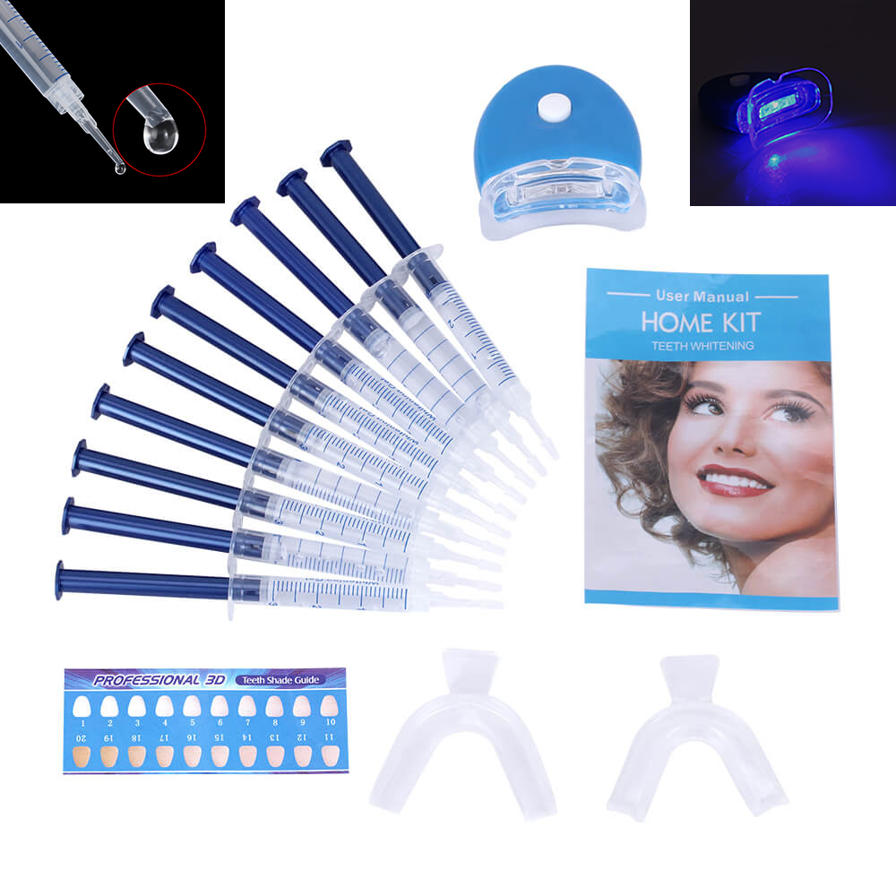 1 세트 치아 미백 44% 과산화물 치과 표백 시스템  - Colgate Whitening Teeth 리뷰 및 가격