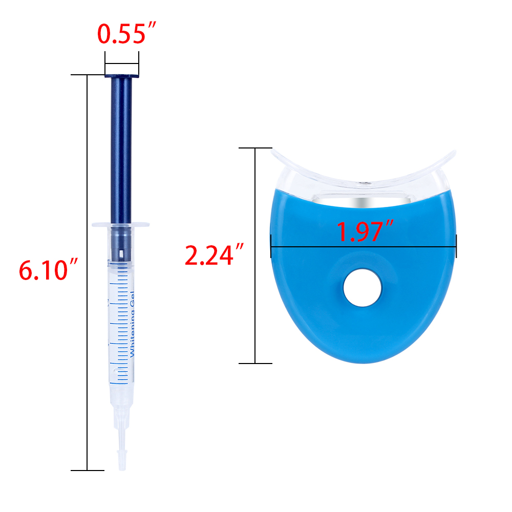 1 세트 치아 미백 44% 과산화물 치과 표백 시스템  - Colgate Whitening Teeth 리뷰 및 가격