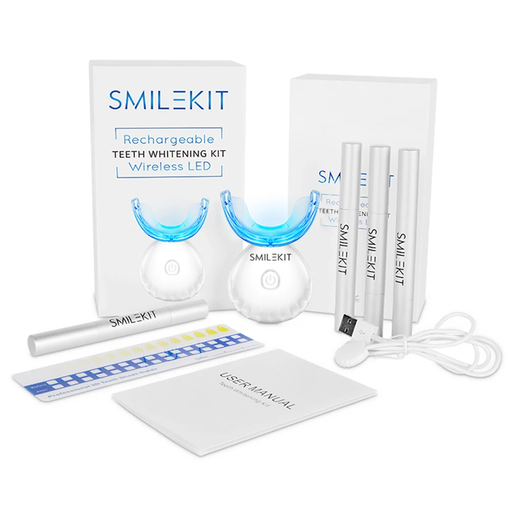 치과 치아 미백 키트 미니 16 LED 콜드 라이트 3 - Teeth Whitening Pens 리뷰 및 가격